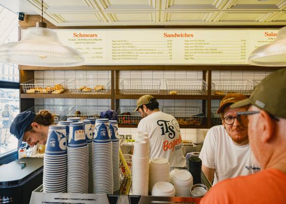 It's Bagels Primrose Hill interior two