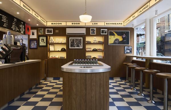 It's Bagels Soho interior two