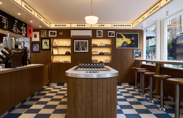 It's Bagels Soho interior two